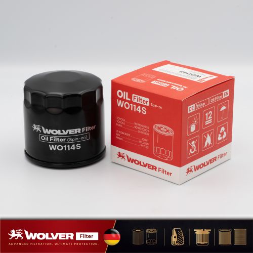 Lọc Nhớt Động Cơ: Wolver WO114S